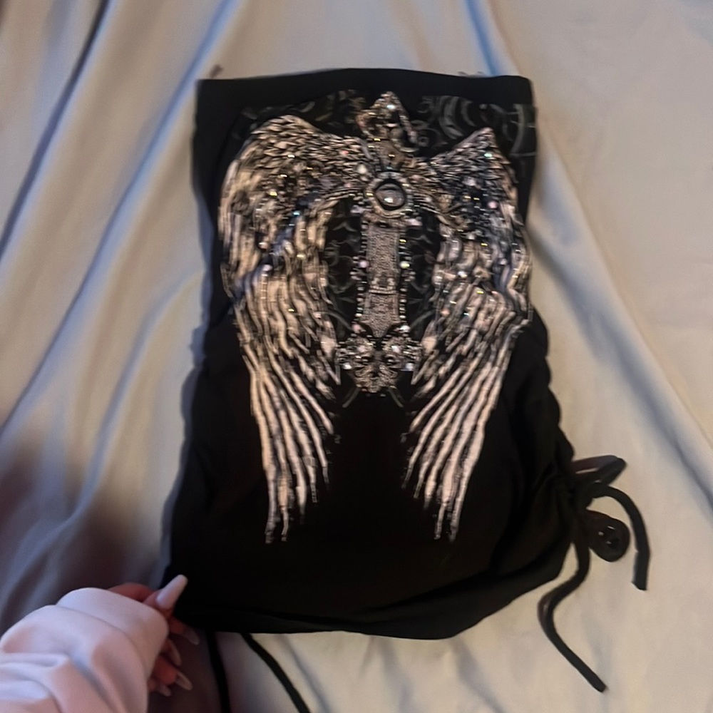 Y2K cross tube top